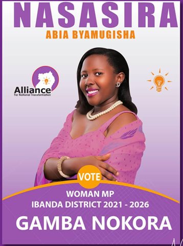 Abia Nasasira Byamugisha – Woman MP for Ibanda District