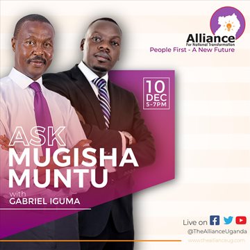 Ask Mugisha Muntu Dialogue – 10th December 2021